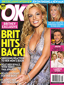 Illustration for article titled This Week In Tabloids: Lindsay Has Baby Plans, Katie Sees Josh, Jen & Brad Do Not Have Dinner